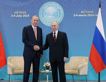 Erdoğan ile Putin Astana’da görüştü